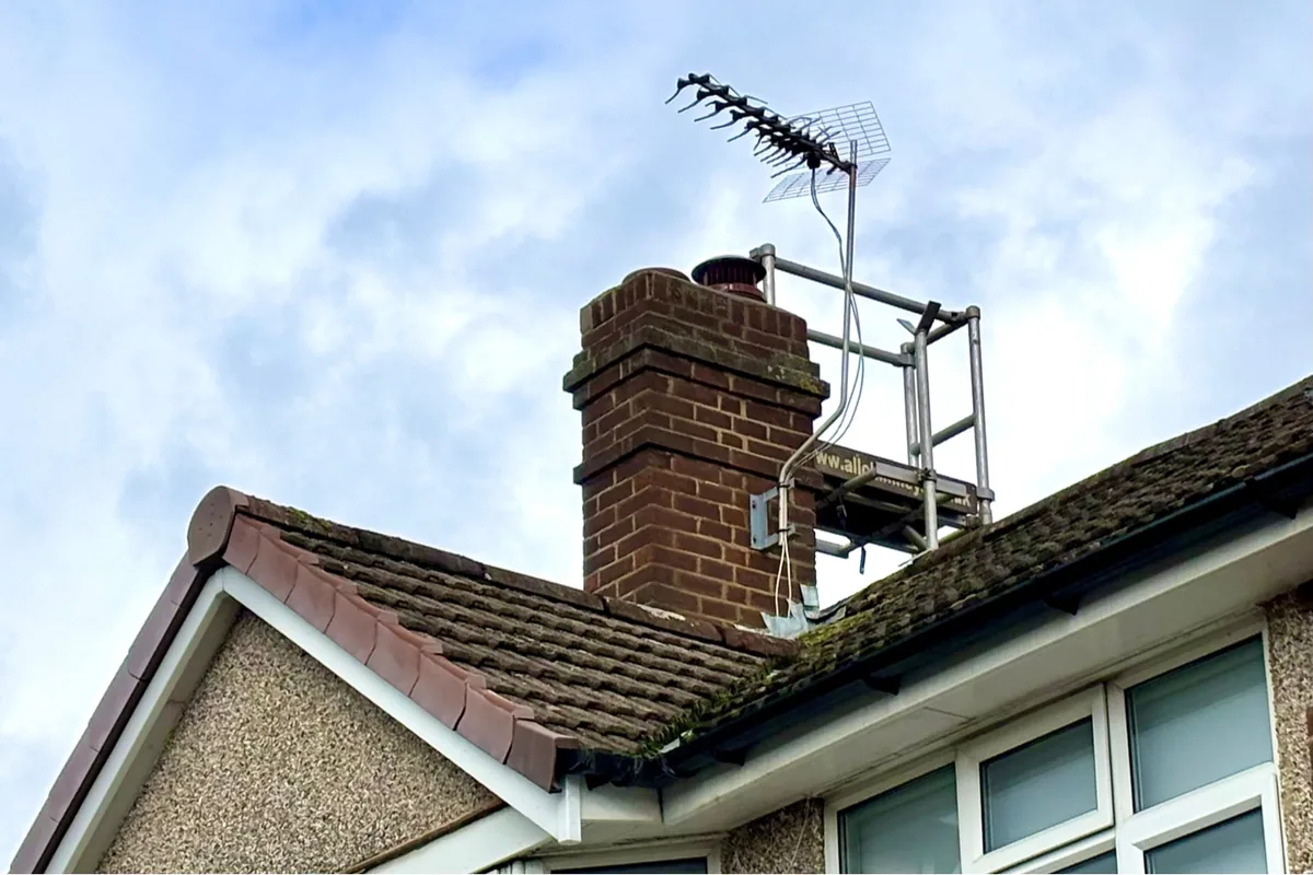 Chimney stack repair and weatherproofing works in Canterbury by Allchimneys Kent