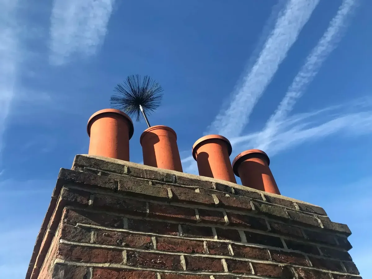 Professional chimney sweeping with certificate in Kent