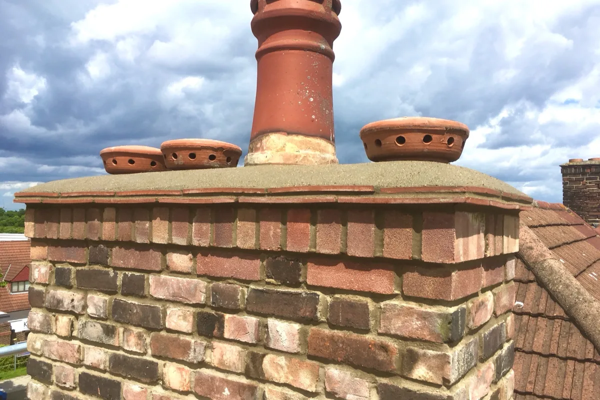 Domestic chimney repair and inspection work in Aylesham, East Kent