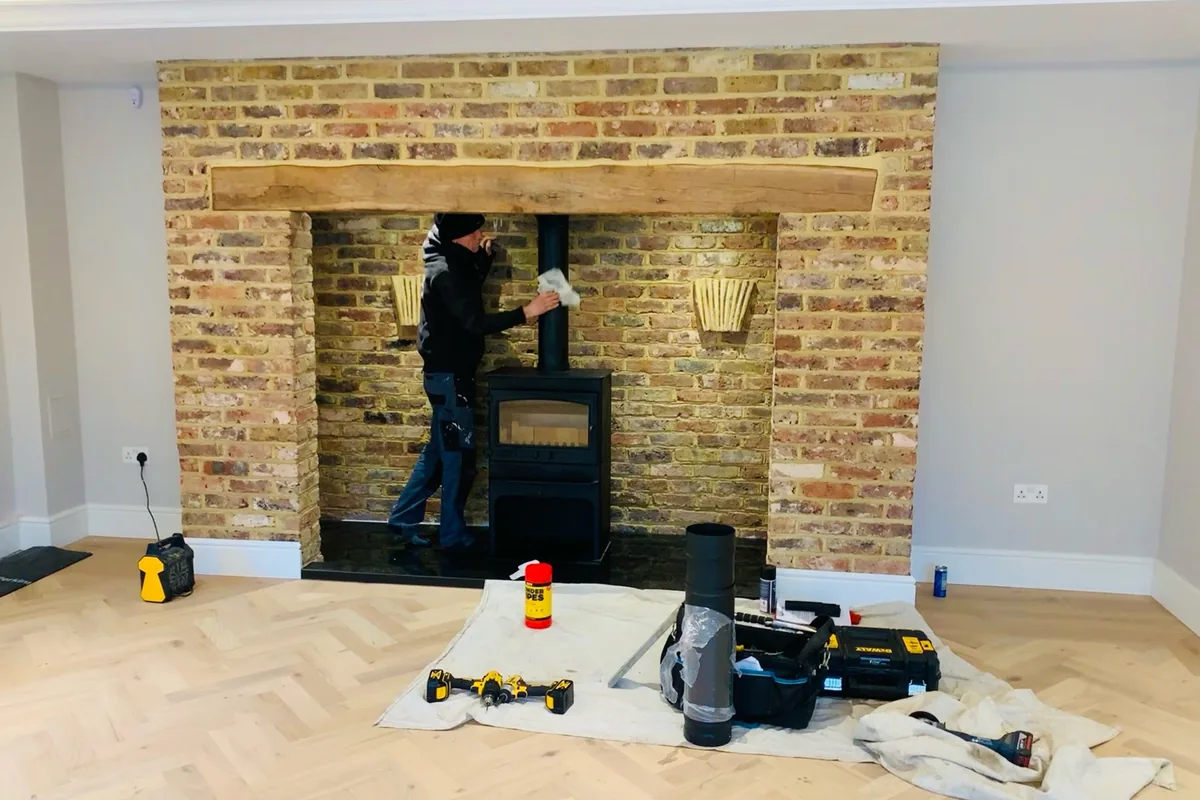 Ramsgate Wood Burner Installation
