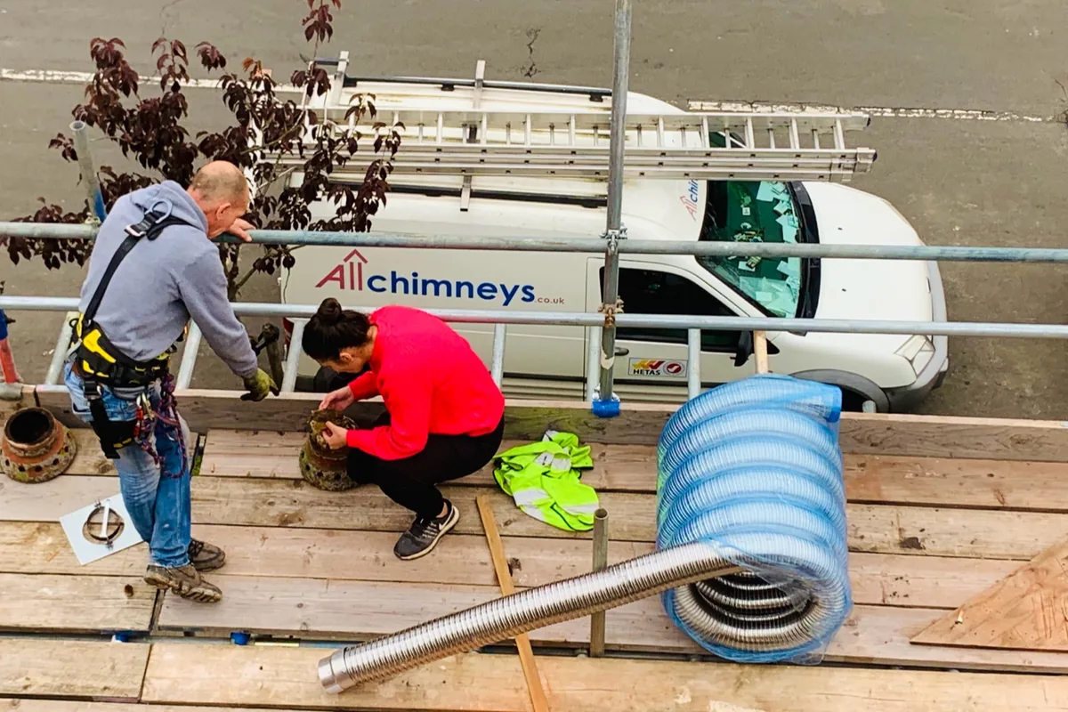 Domestic chimney repair and maintenance work in Wingham, East Kent